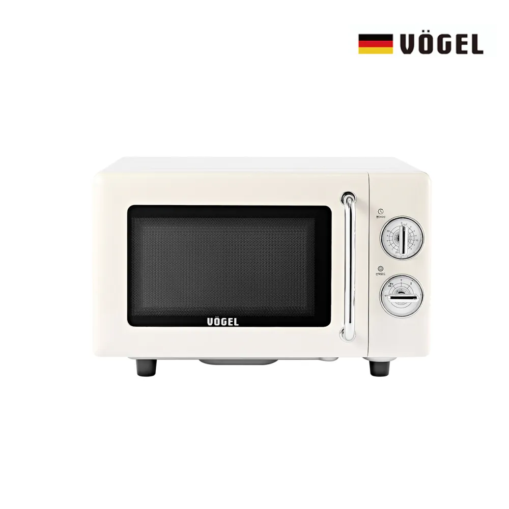 소형 전자렌지 보겔 레트로 미니 플랫 전자레인지