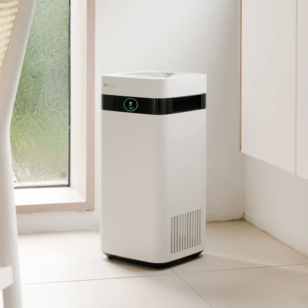 저소음 공기청정기 에어독 필터교체없는 워셔블 미니 공기청정기