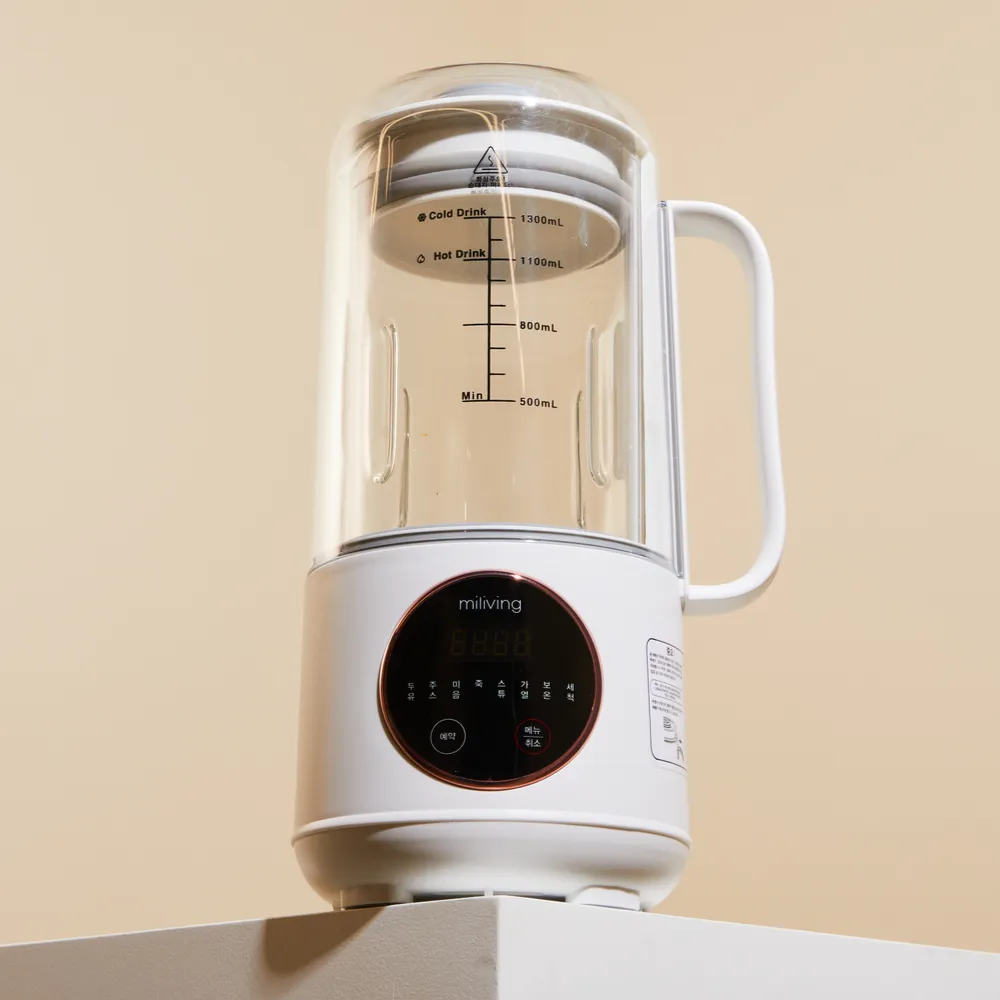 두유제조기 밀리빙 두유 제조기 1300ml