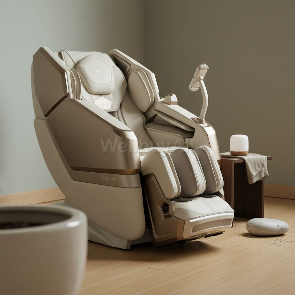 바디프랜드 팔콘N 헬스케어로봇 Zen-inspired relaxation room: Light bamb