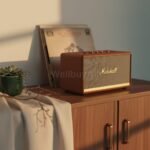 Stanmore II Surface: Solid walnut mid-century modern