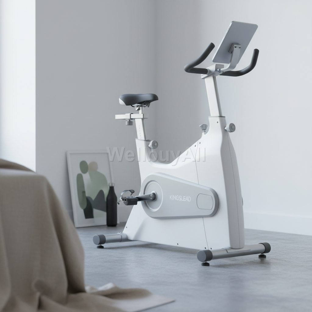 이고진 920S 스피닝 자전거 surface: Polished concrete floor with su