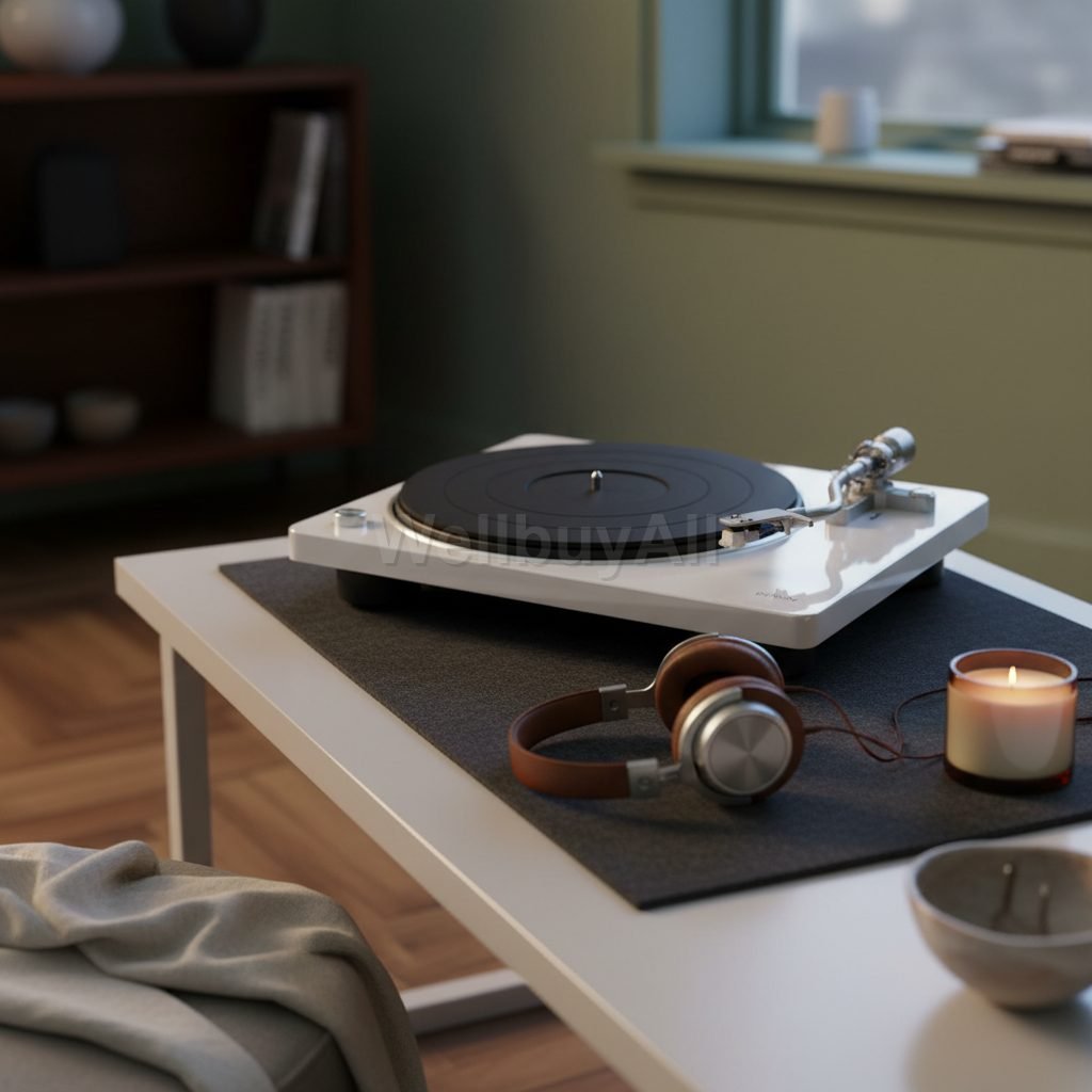 DP 400 surface material: Dark grey felt audio m