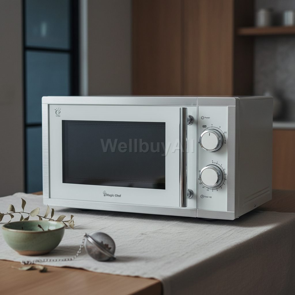 대용량 전자레인지 25L Surface: Soft, natural linen tablecloth 