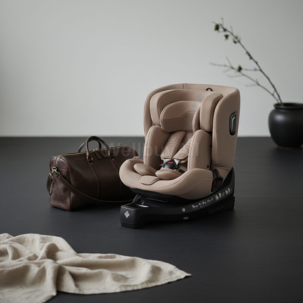 제로맥스360E Product on a dark, matte charcoal floor,