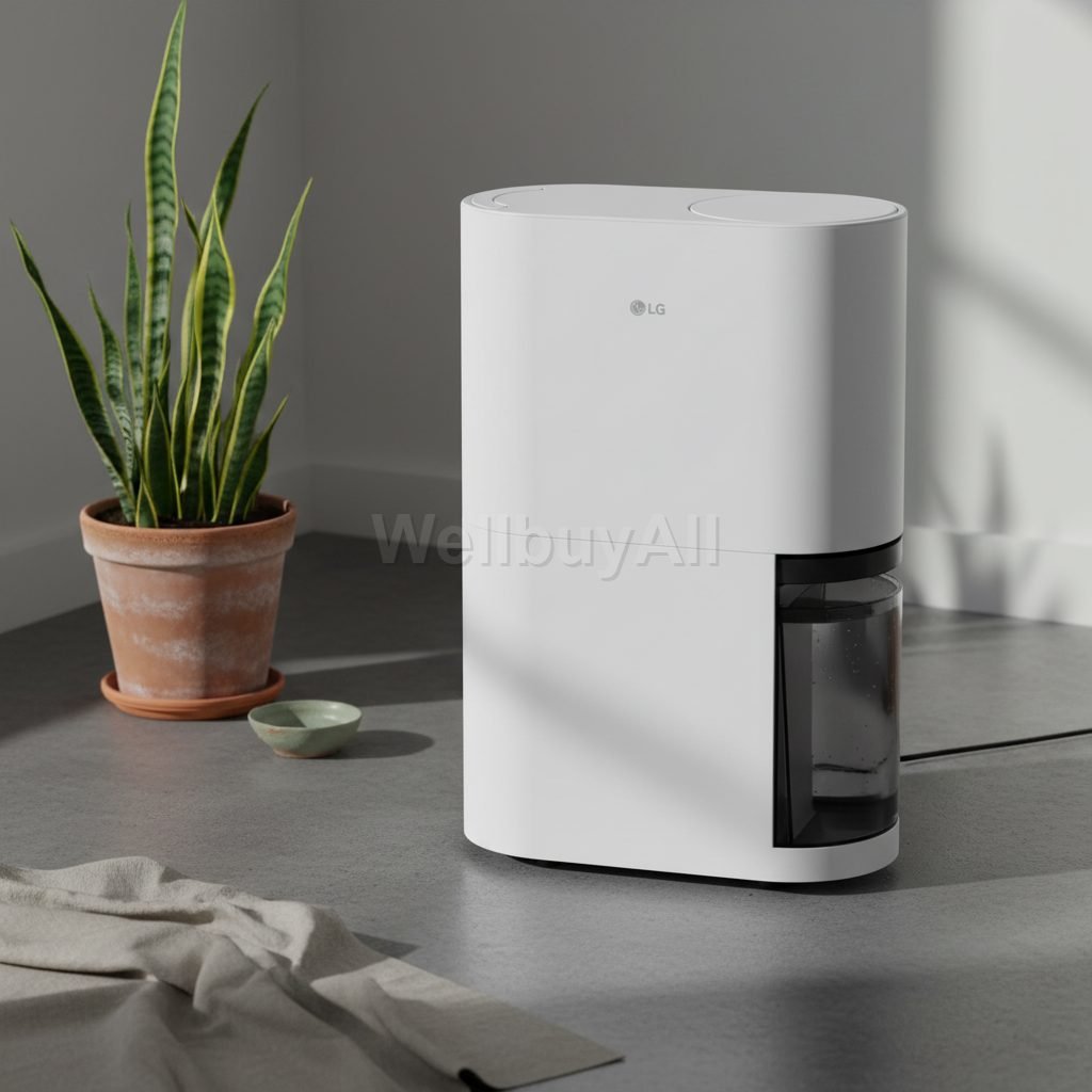 오브제컬렉션 제습기 21L surface material: Smooth, dark grey epox
