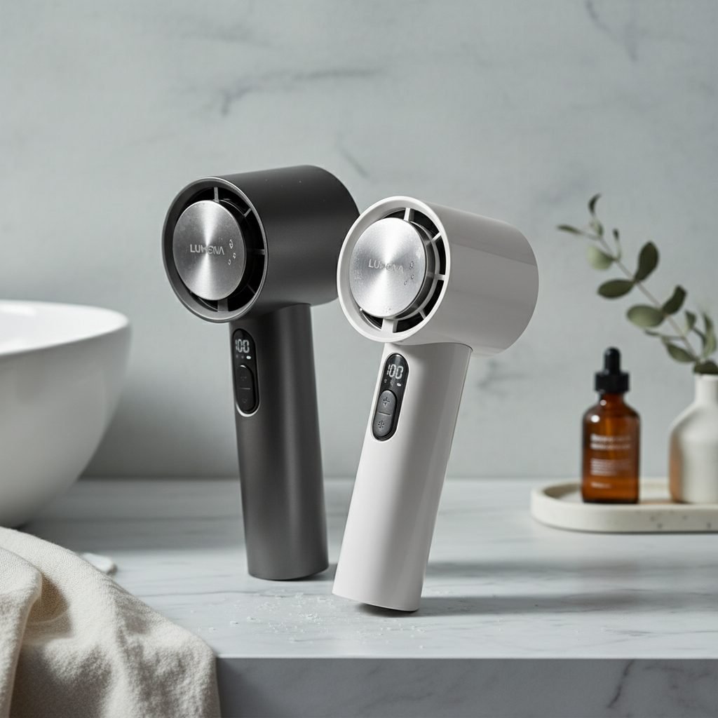 FAN JET ULTRA PLUS surface material: Honed light grey marbl